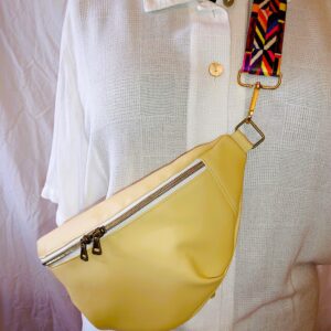 Bauchtasche buttergelb