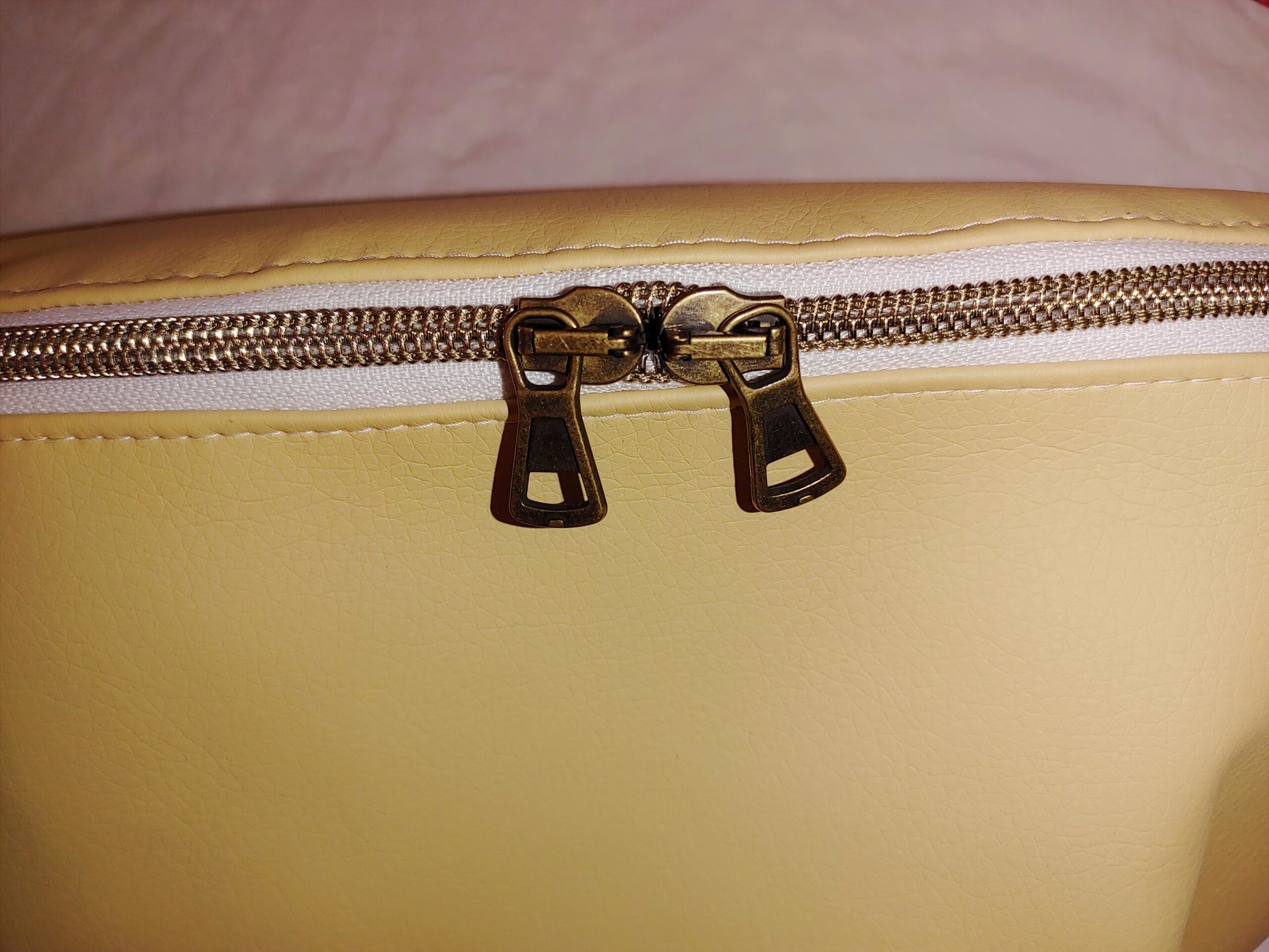 Bauchtasche buttergelb – Bild 4