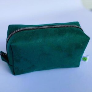 Kosmetiktasche Boxy tannengrün
