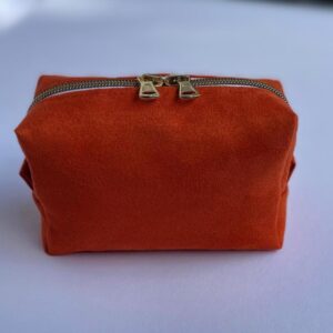 Kosmetiktasche Boxy terrakotta