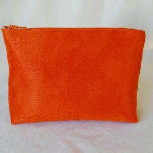 Kosmetiktasche Triangel terrakotta